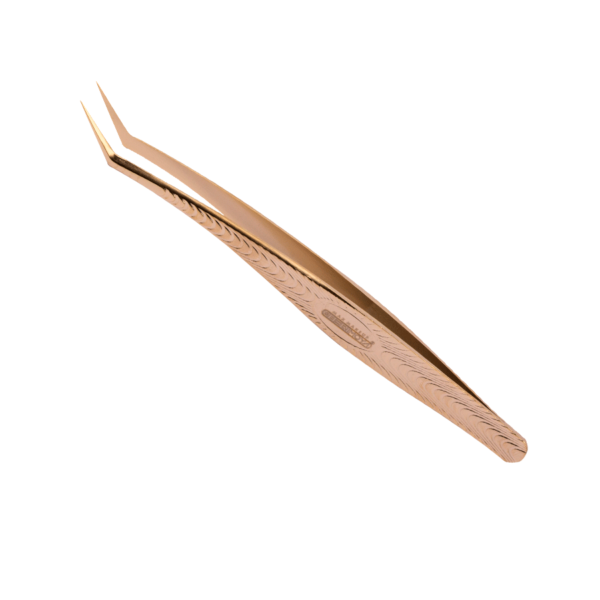 Pinza para pestañas curva volumen
