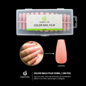 Tips para Soft Gel coffin vs colores