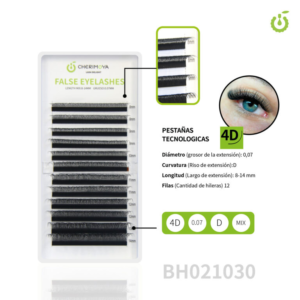 Estensión pestañas Tecnologicas 4D 0.07D Mix (7-13MM)