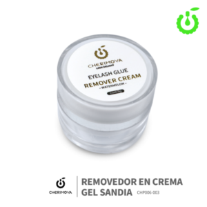 Removedor pestañas en crema GEL sandia x 5gr